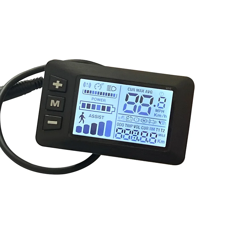 

G51 EBike LCD Display KEYDISP Electric Bike Parts 48V Speed Control Panel Electric Mountain Bike Parts Electric Scooter