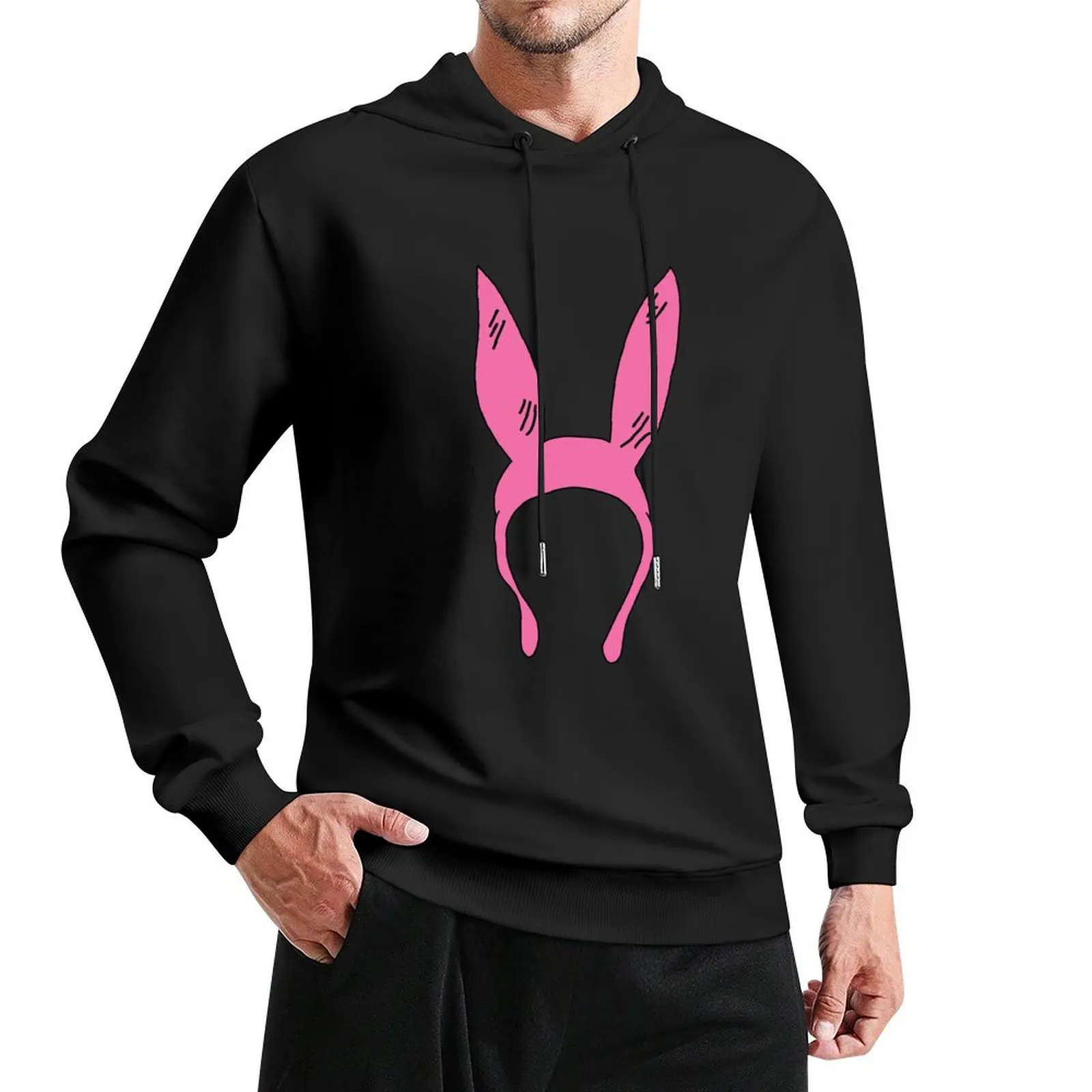 

Bunny Ears Pullover Hoodie clothes for men mens designer clothes autumn jacket men oversized hoodie