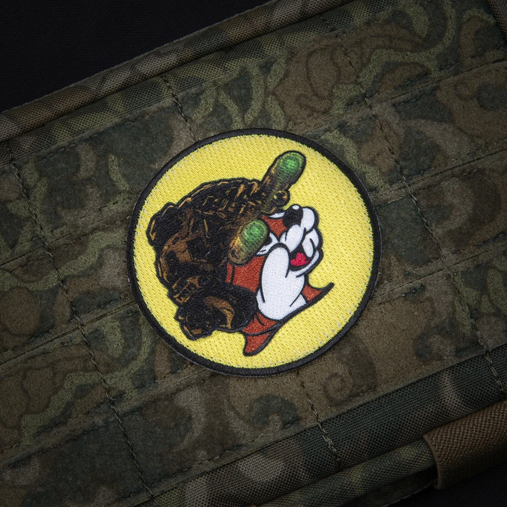 Texas Beaver Embroidery Patch Tactical Armbands for Clothing Backpack Decoration