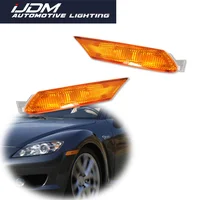 Para Mazda RX-8 2004 2005 2006 2007 2008 guardabarros delantero indicador lateral luz de señal de giro cubierta de luz de estacionamiento carcasas accesorios de coche
