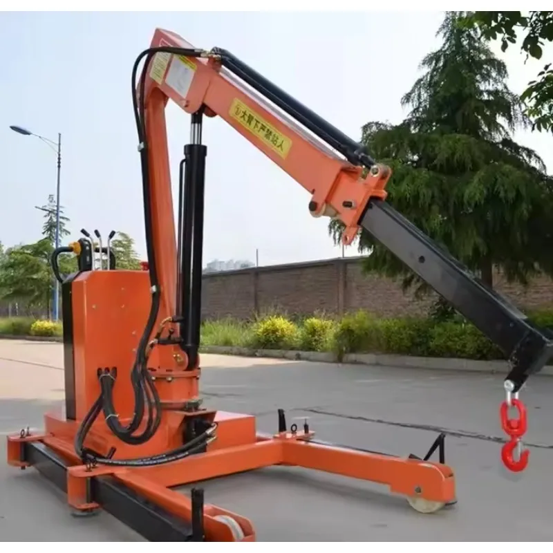 سعر FOB رافعة هيدروليكية متنقلة كهربائية بالكامل 1 طن 2 طن معدات نقل رفع مستودع النقل