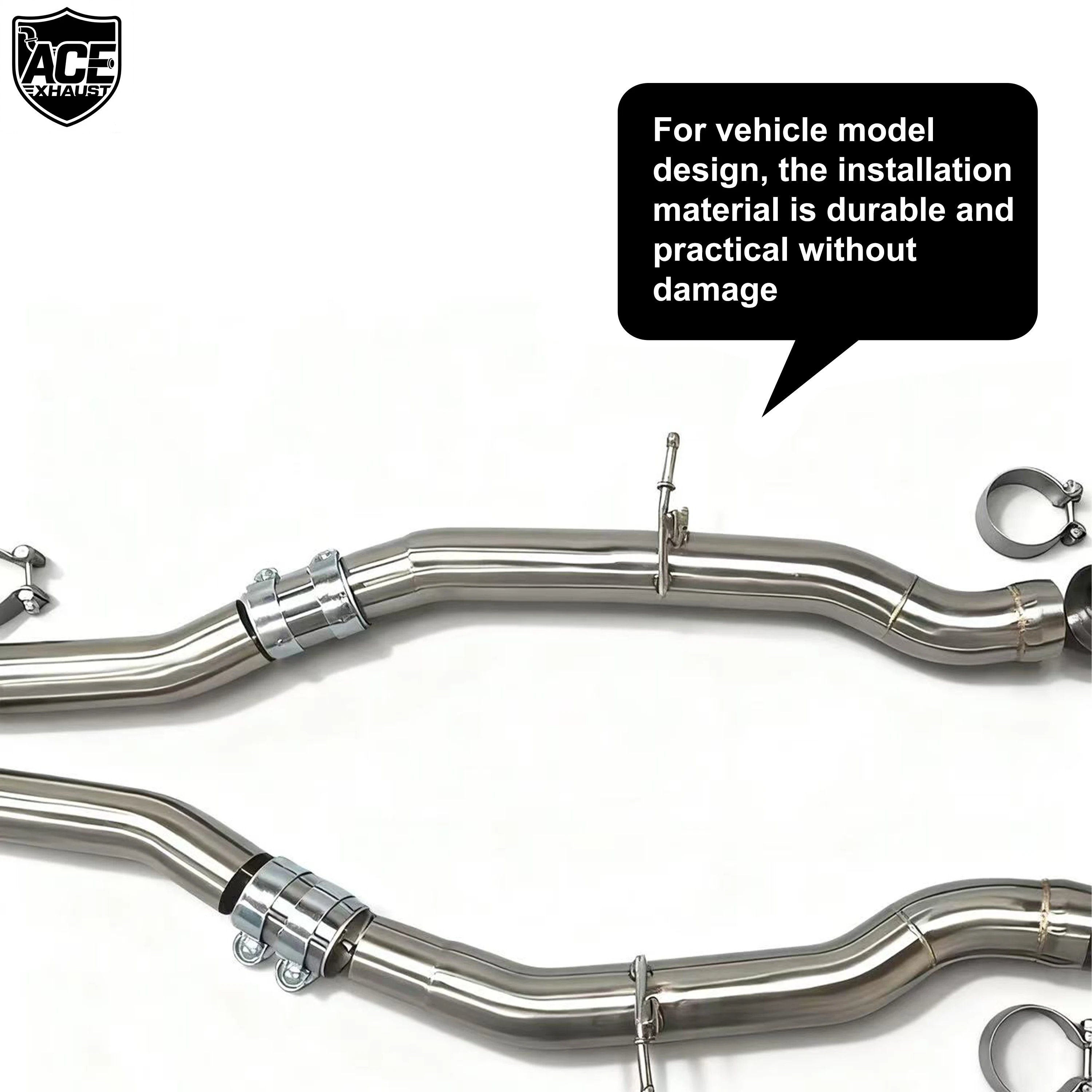 ACE Performance Auspuff Bestseller für BMW S58 X3M F97 X4M F98 3.0T Catback Valvetronic Schalldämpfer Auspuffanlage SUS304 Auspuffsysteme – Detail 8