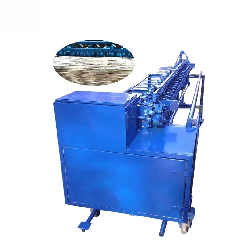 Industrial automatic bamboo curtain mat sewing machine