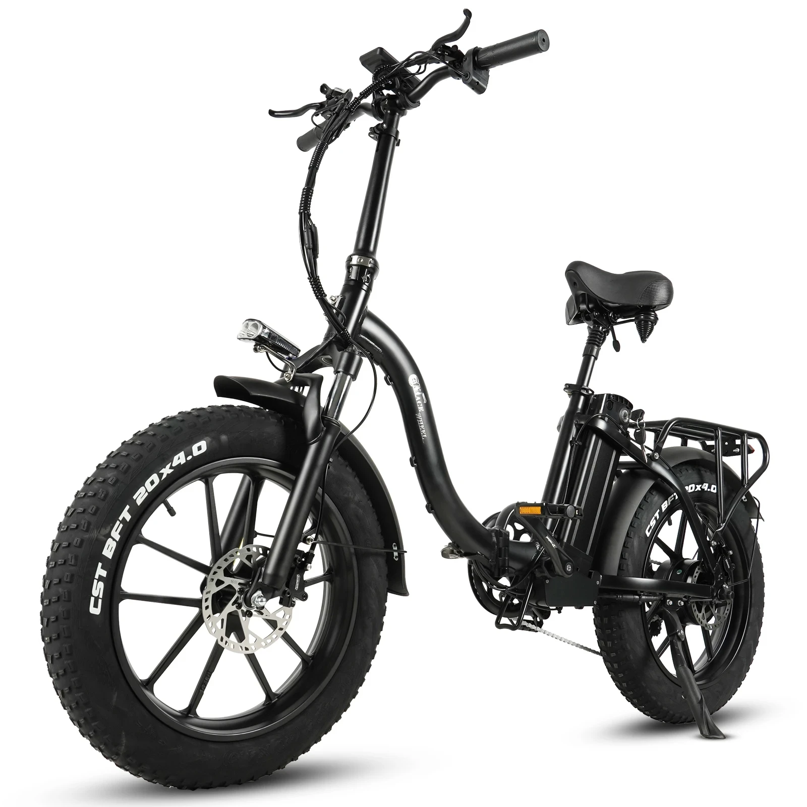 

CMACEWHEEL Electric Bike Adult 500W 48V 18Ah 20" Commuting Electric Mountain Bike 27MPH Max Range 60Km Removable Battery