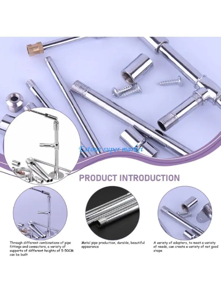 

090B Professional Sculpture Display Bracket With Heavy Base For Clay Carving Projects