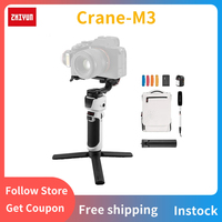 Zhiyun Crane-M3 Handheld Stabilizer Gimbal 3-Axis Charge Fast Quick Release for Mirrorless Cameras Smartphone Action Camera