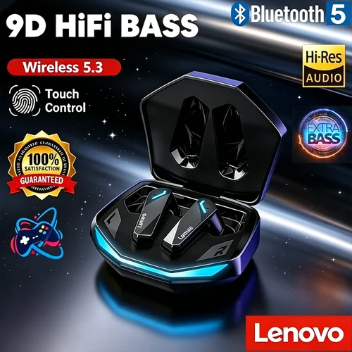 Audífonos Inalámbricos Lenovo Originales Gm2 Pro Bluetooth