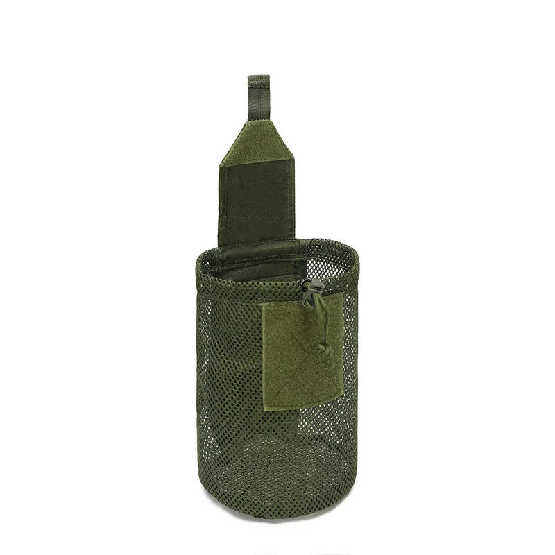 Tactical Molle Folding Storage Bag Drawstring Magazine Utility Bag Camping Medical Hunting Bag