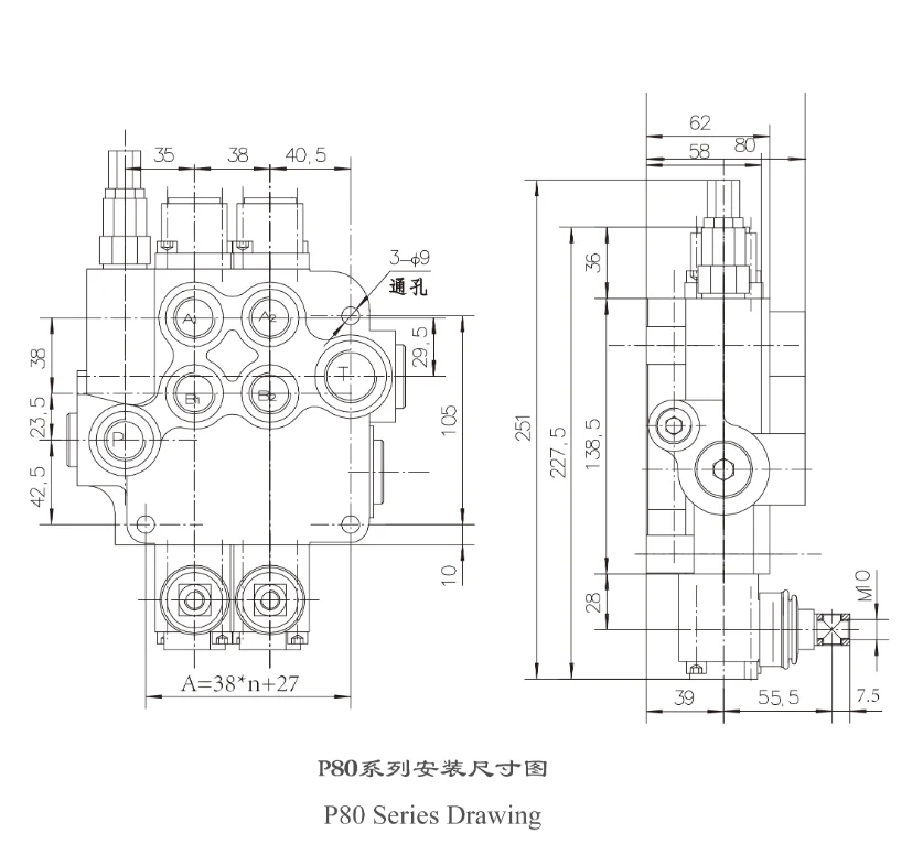 High Quality Factory Safety Valve Pneumatic Multi-Way Reversing