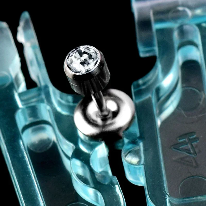 Disposable Ear Piercing Gun Kit With Rack Healthy Safety Earring Nose Piercer Tool Machine Sterile Body Jewelry No Inflammation image 6