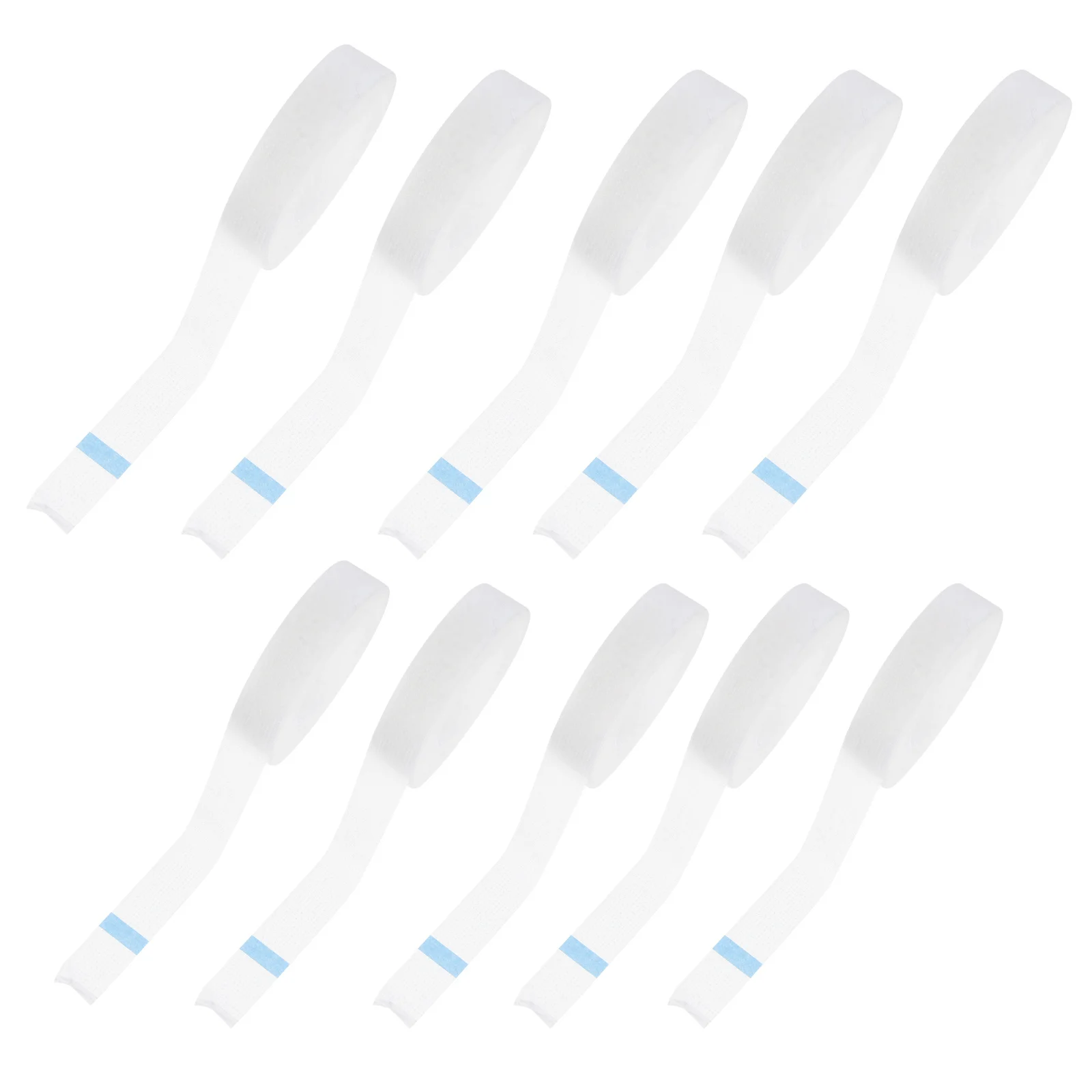 

10Pcs Eyelash Isolation Tapes Smooth Surface Vent Holes Cuttable Adhesive Tape for Separating Upper Lower Eyelashes Home Salon