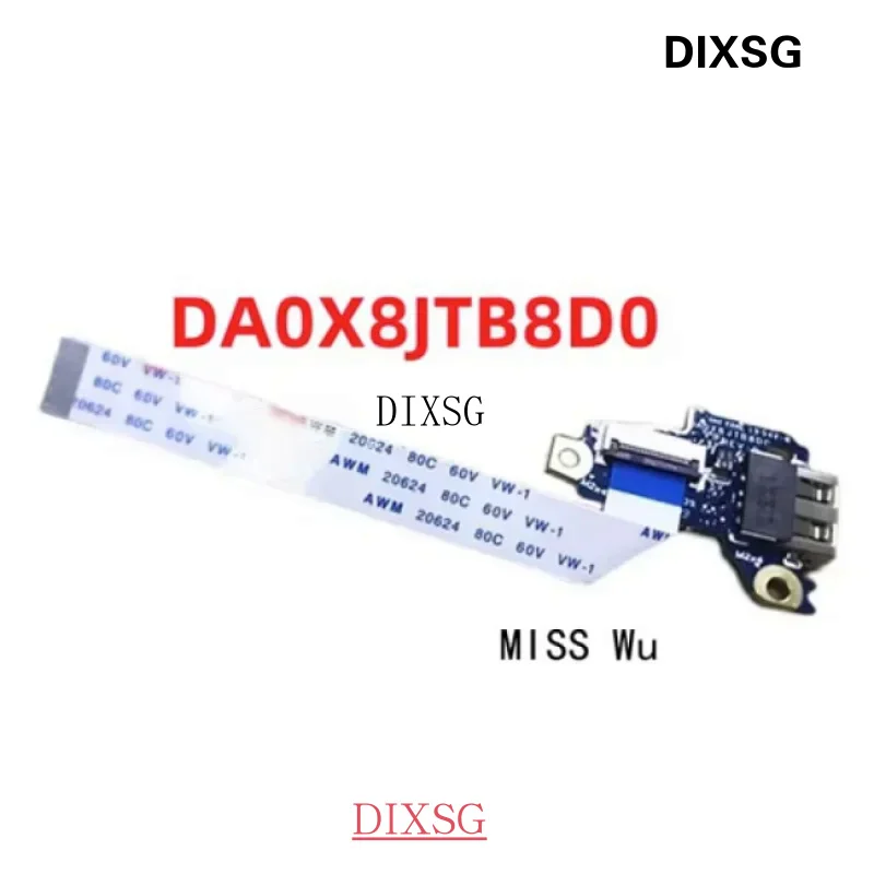 For ProBook 440 450 G6 G7 laptop SD card reader USB switch button board with cable da0x8jth 8d0 da0x8jtb8d0