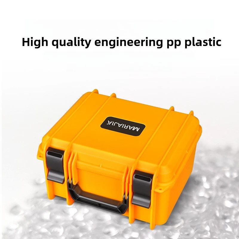 Cassetta degli attrezzi hardware Scatola protettiva per strumenti Custodia portatile multifunzionale per batteria al litio Organizzatore di strumenti con spponage