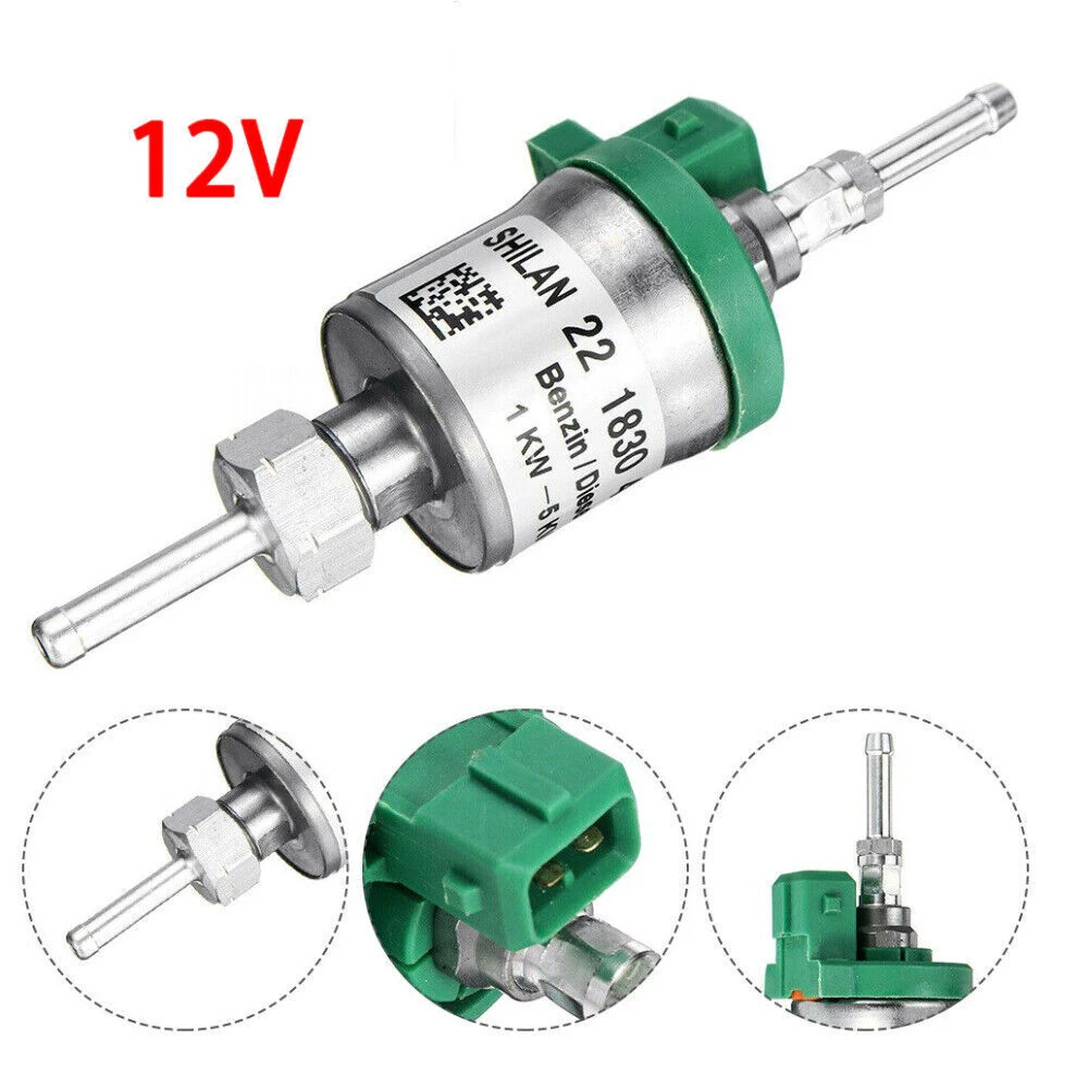 Uniwersalna 12V 5KW Ultra cicha metalowa pompa paliwa do nagrzewnicy samochodowej Pompa powietrza do nagrzewnicy oleju napędowego