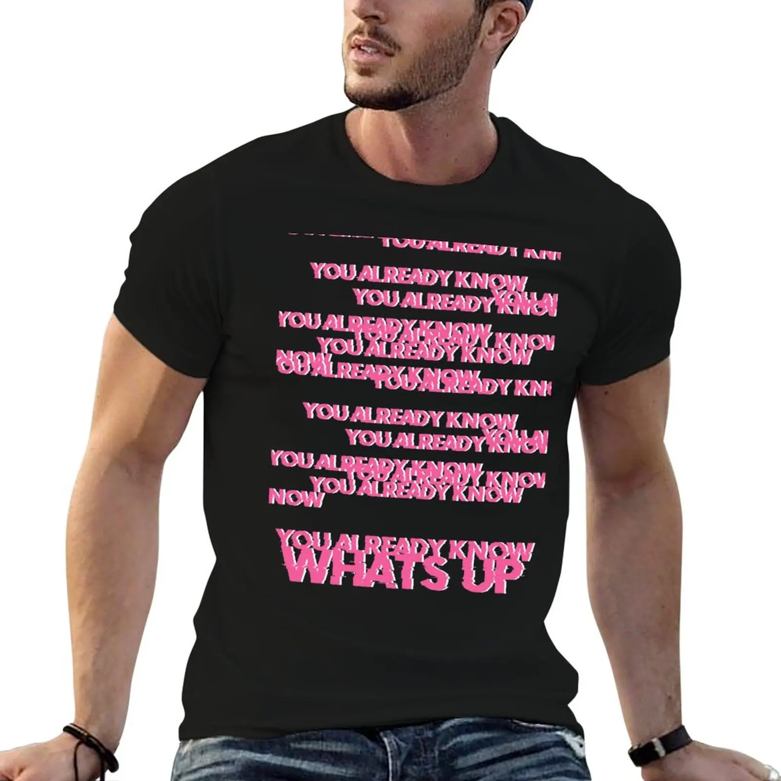Ya sabes qué pasa - Camiseta KIAN Y JC, camiseta informal para hombre, camiseta gráfica