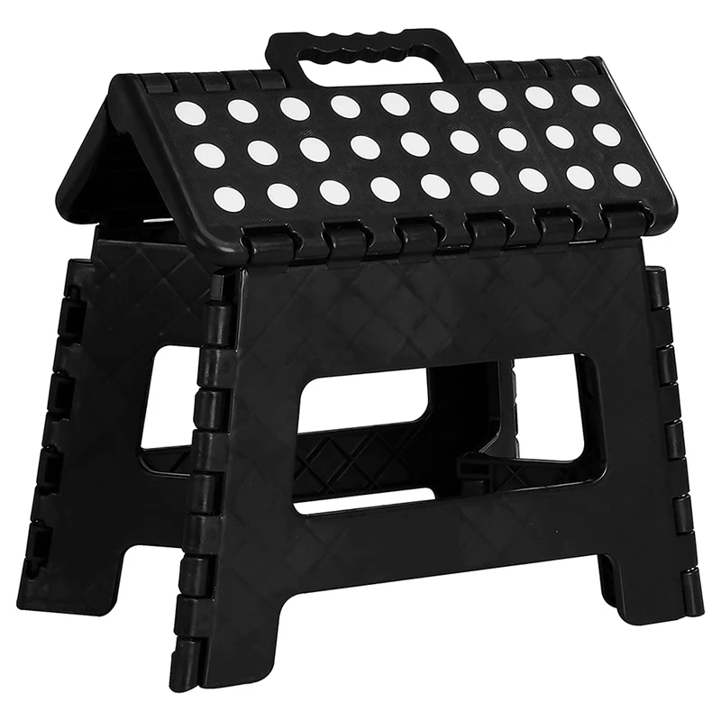 BEAU-Folding Step Stool - The Lightweight Step Stool Is Sturdy Enough To Support Adults And Safe Enough For Kids, Kitchen