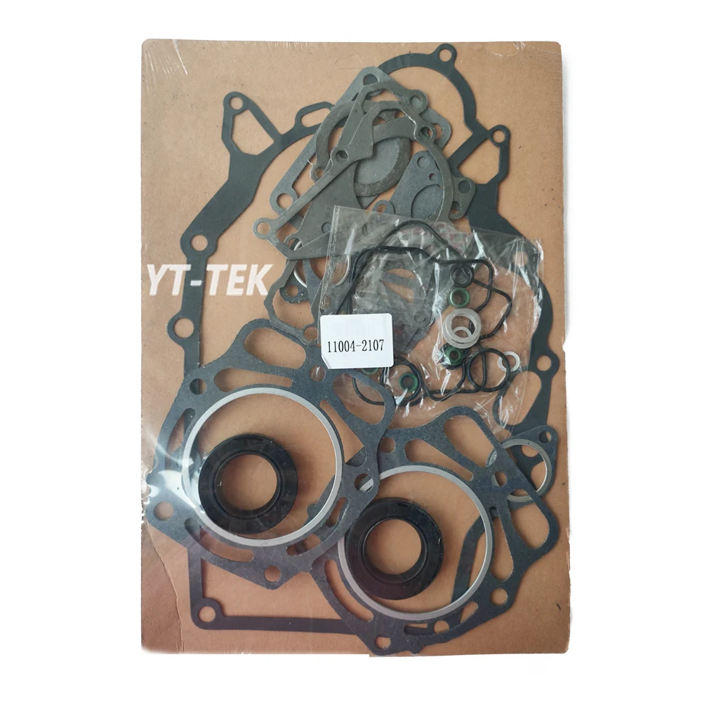 Nuevos kits completos de juntas de reconstrucción de motor con 2 sellos de aceite para Kawasaki Mule Gas KAF620 11004-2107