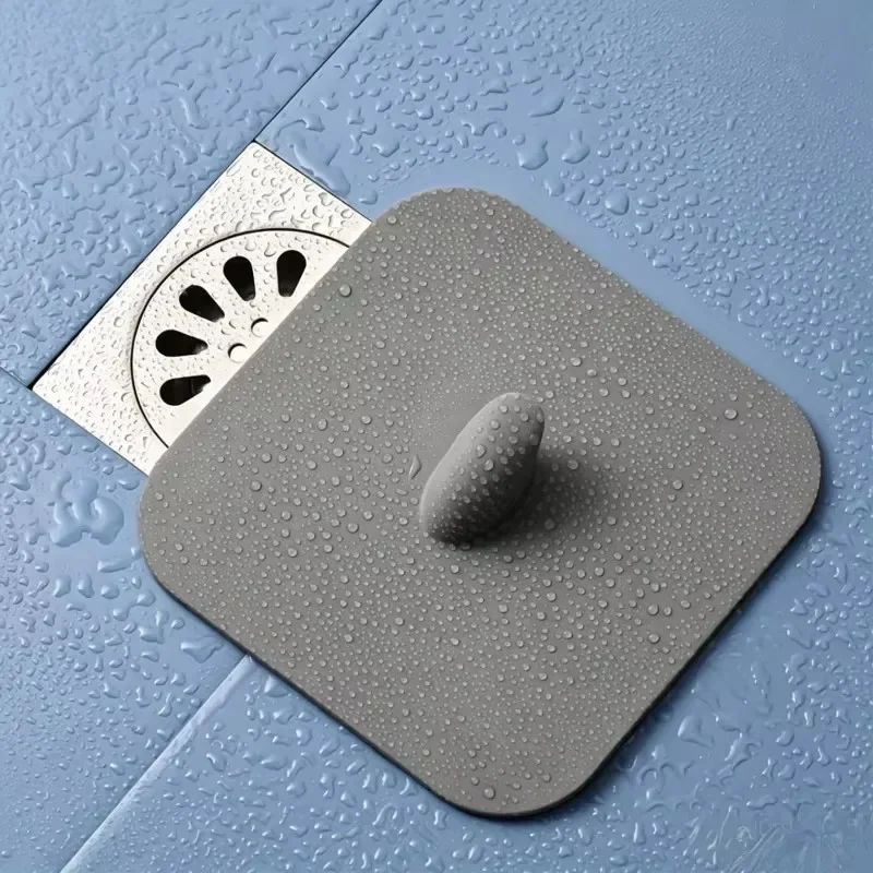 Badezimmer-Bodenablauf-Deodorant-Pad, Anti-Geruch-Abflussstopper-Abdeckung, WC-Anti-Geruch-Abflussdichtungsmatte, Haushaltsartikel – Detail 2