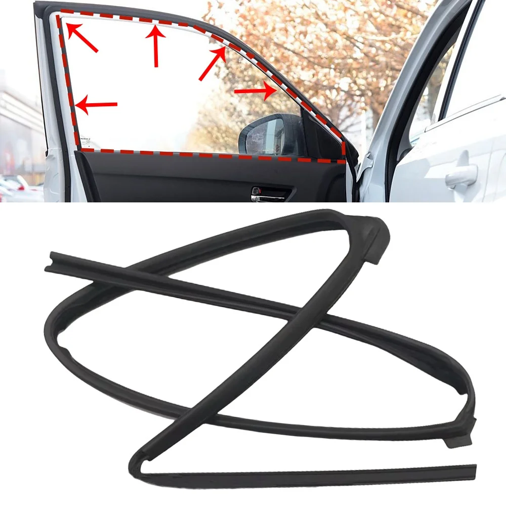 

Car Front Rear Door Window Glass Lifter Frame Upper Rubber Sealing Strip For Suzuki Vitara LY 2015-2023