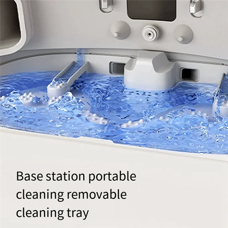 A01V-2Pcs For XIAOMI Mijia Omni 1S B101CN X10+ Vacuum Mop Self-Wash Base Dreame L10S Ultra/S10 Pro Mop Cleaning Tray Bracket Dur