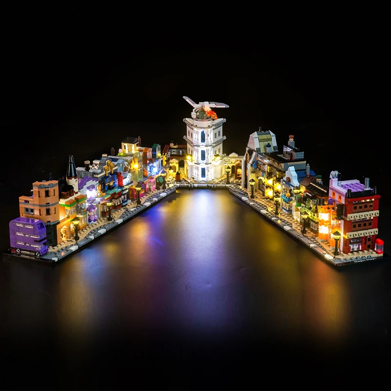 Vonado 5V LED Lighting 76444 Set for Diagon Alley ™  Wizarding Shops Building Blocks Gift (Excluding Blocks)