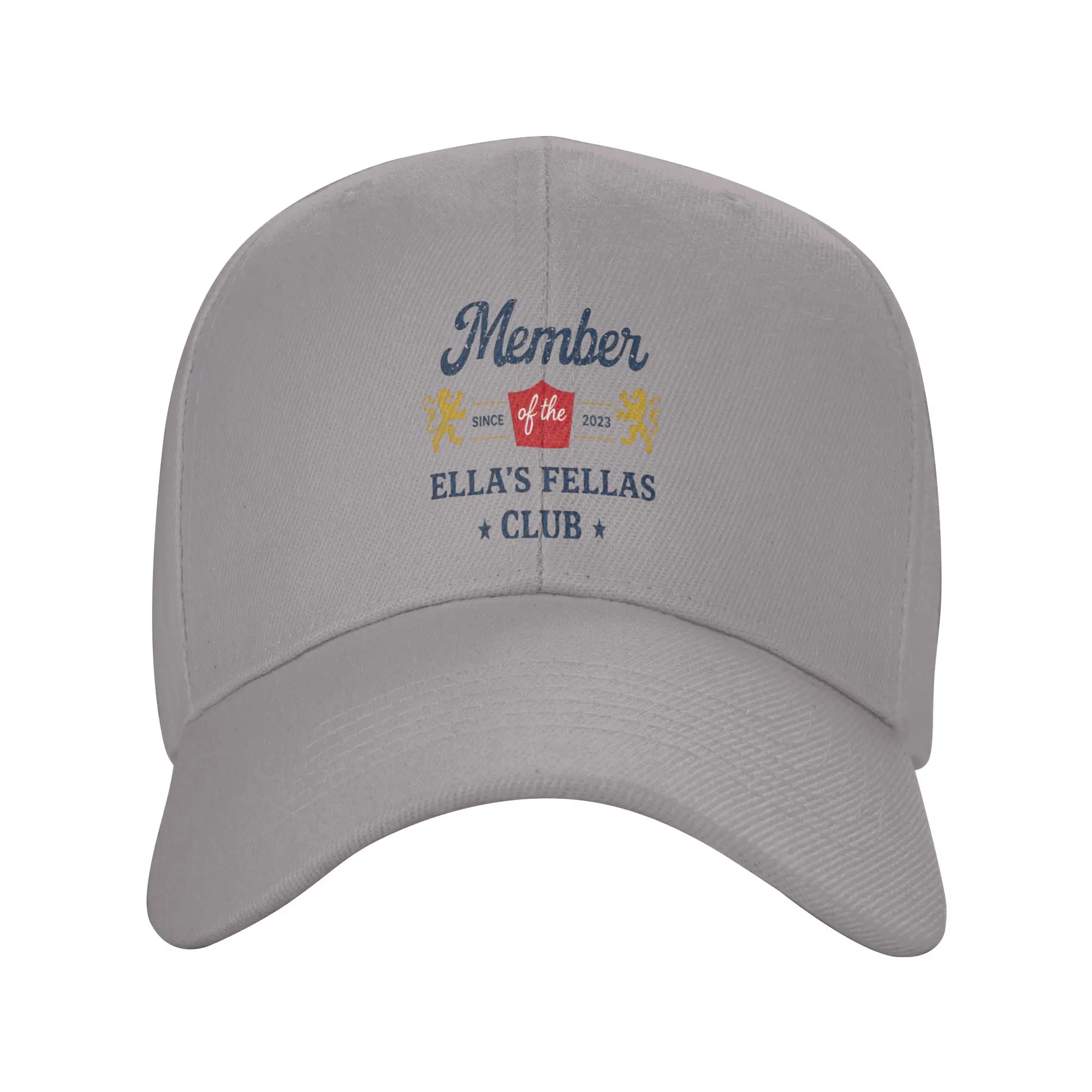 Ellas Fellas Club Baseball Cap  Tennis Skate Sun Trucker Hat Men Women Fashion Print Baseball Caps