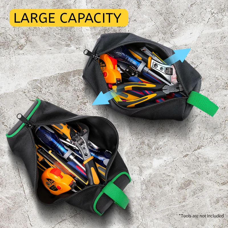 مجموعة أدوات أداة متعددة الوظائف الأجهزة أداة كهربائي حقيبة التخزين حقيبة التخزين الصغيرة مقاوم للماء الصيد حقيبة يد صغيرة