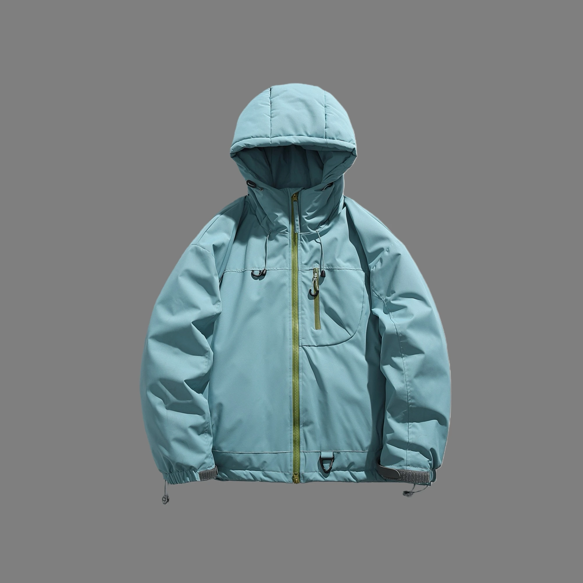 

Vintage Thickened Casual Mountain Outdoor Hiking Thermal Down Jacket Neutral