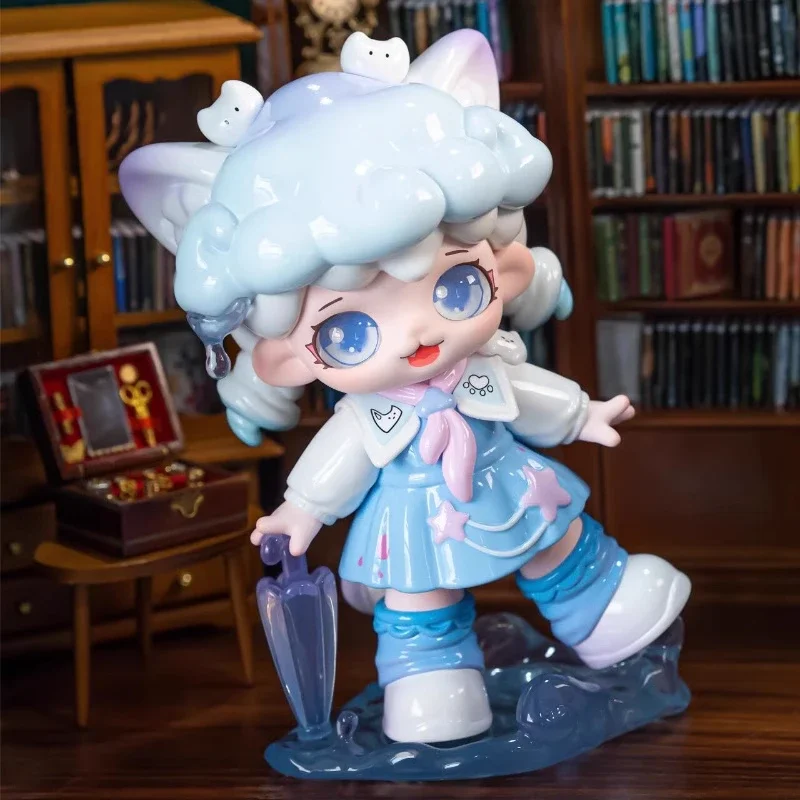 

Mioco в сопровождении дневник слепая коробка Kawaii фигурки Коллекционная модель мультяшный декор украшение комнаты сюрприз подарки на день рождения