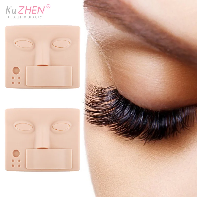 1 قطعة عارضة أزياء رئيس رمش تمديد ممارسة ماكياج اكسسوارات مع عيون قابلة للإزالة الرموش الصناعية تطعيم التدريب نموذج رئيس #3