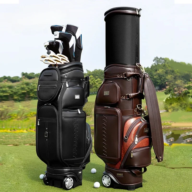 

PGM QB044 retractable men golf bag with wheel