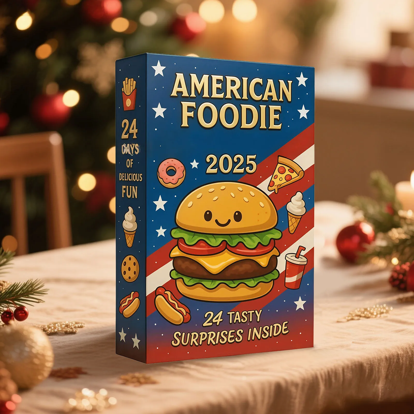 ألعاب أطفال تقويم القدوم 2025 تحتوي على 24 قلادة أكريليك مناسبة لمختلف العد التنازلي لوازم عيد الميلاد السنة الجديدة الساخن #3