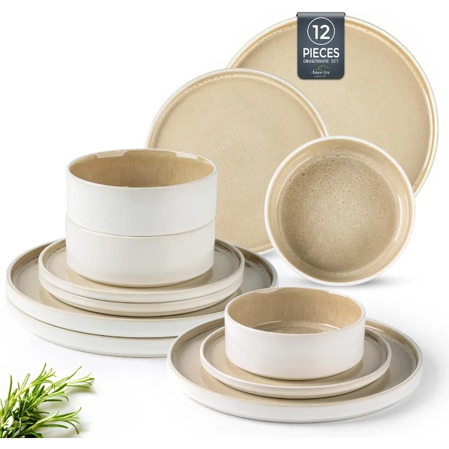 

Наборы керамической посуды. Наборы каменных тарелок и мисок ручной работы с реактивной глазурью. Устойчивые к сколам посудомоечные машины и трещинам.