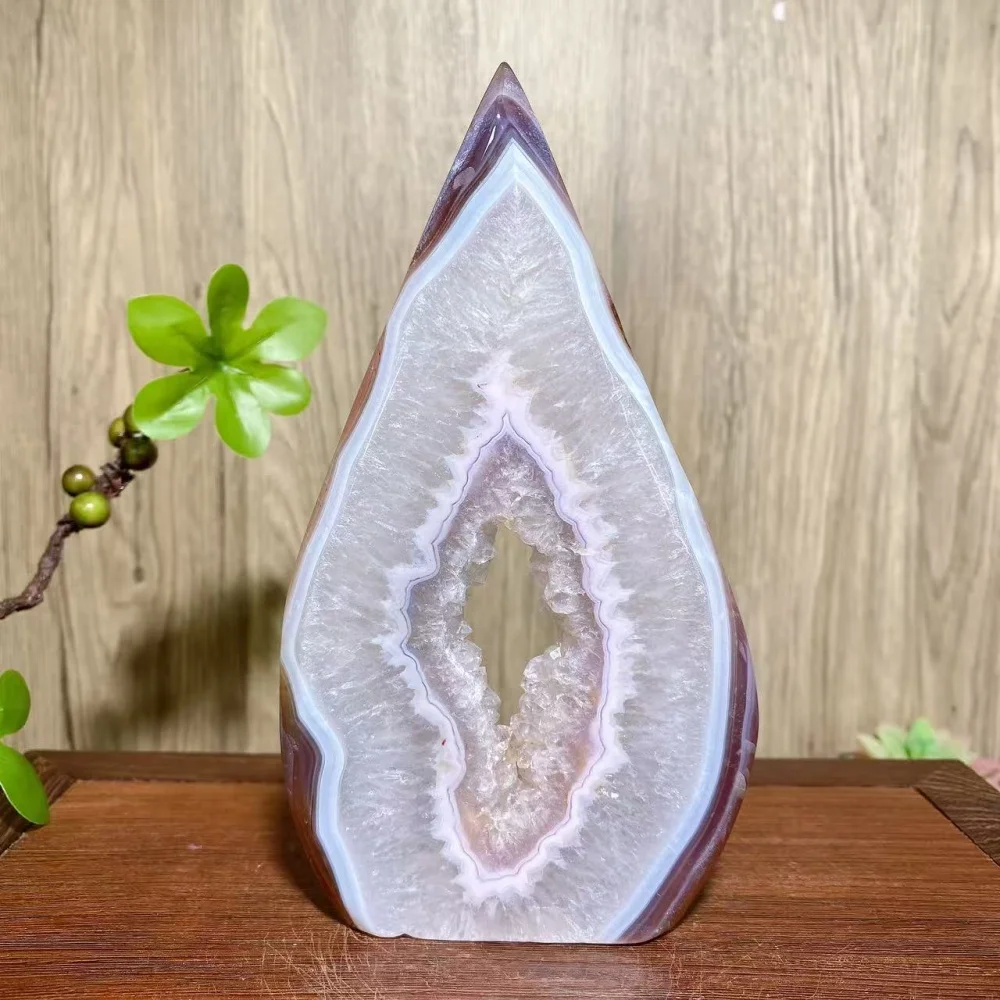 

1 шт. Натуральный редкий потрясающий розовый агат-дрози (железная руда) в форме слэба, необработанный камень, целебный кристалл, энергия Рейки, декор для дома, подарок