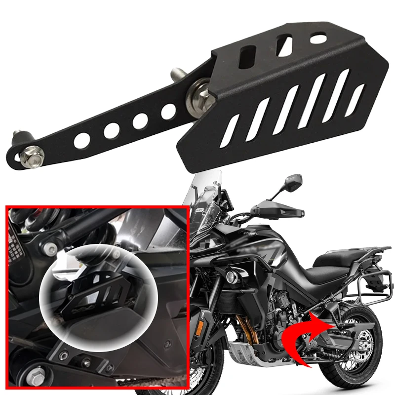 

Motorcycle Accessories Rear Chain Guard Cover Protector Fit For CFMOTO 800MT MT800 800NK NK800 2022 2023 Chain Belt Guard Cover