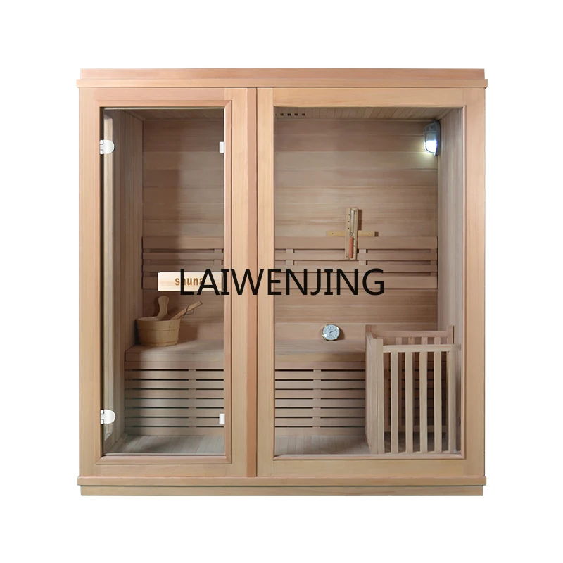 LYN household sauna stove plus water dry and wet steam sweating bathroom far infrared sauna room customization