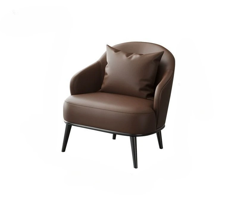 

Single senior sofa chair, guest combination, reception and negotiation light luxury chair