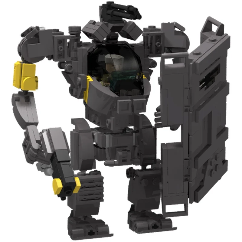 424 pièces MOC Avatars RDA AMP défenseur modèle blocs de construction Architecture assembler bricolage créatif cadeaux de noël idée jouets enfants