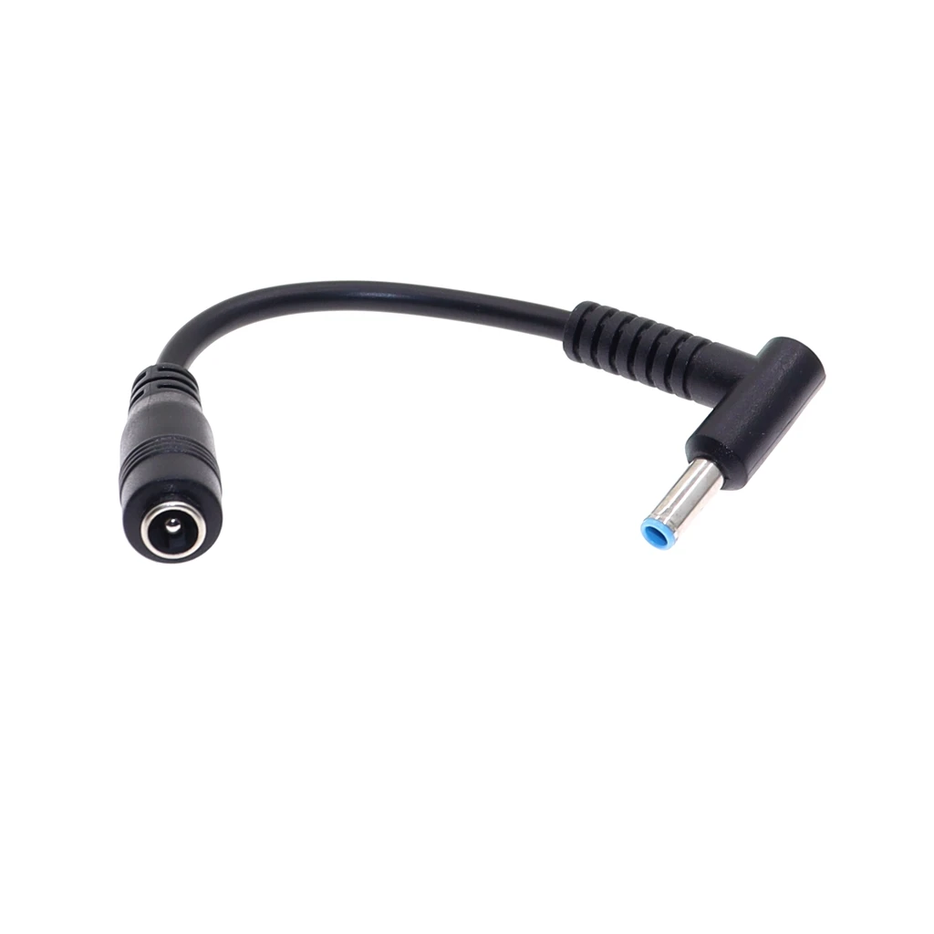 Cable adaptador de conector macho a DC hembra para portátil ASUS, HP Envy, Ultrabook, 4,5x3,0/4,5x0,6mm, 5,5x2,1mm