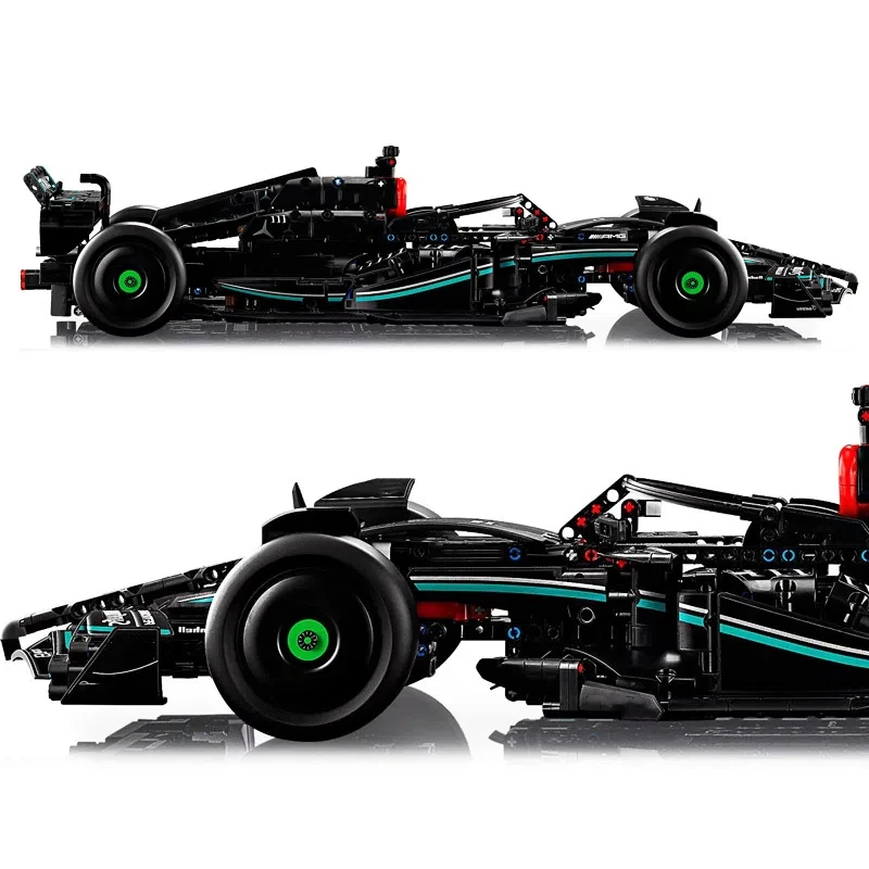 1642Pcs Technology 1:8 Scale F one Racing Car Building Block Set,Mechanical MOC W14 E Model Vehicle, Assemble toy gift for boys