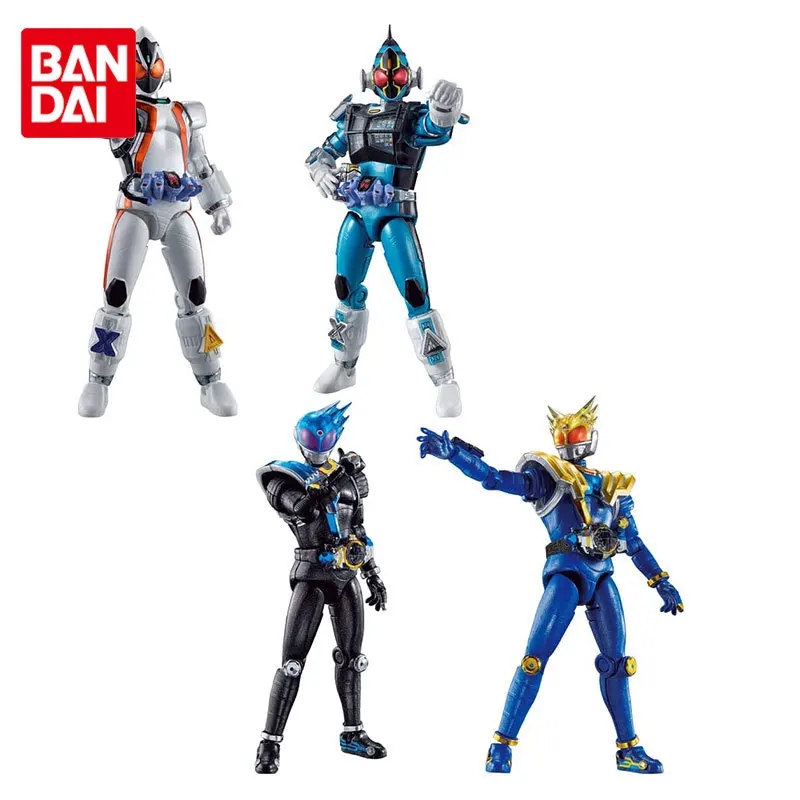 Bandai Original Shodo Kamen Rider 01 Fourze Anime Action Figures Toys for Boys Girls Kids Gift Collectible Model Ornaments