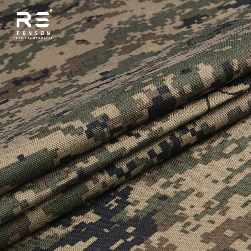 Tessuto Cordura in nylon 1000d Attrezzatura tattica impermeabile Tessuto Oxford Resistente rivestito in PU RUSSIA SURPAT Modello di sopravvivenza Camouflage