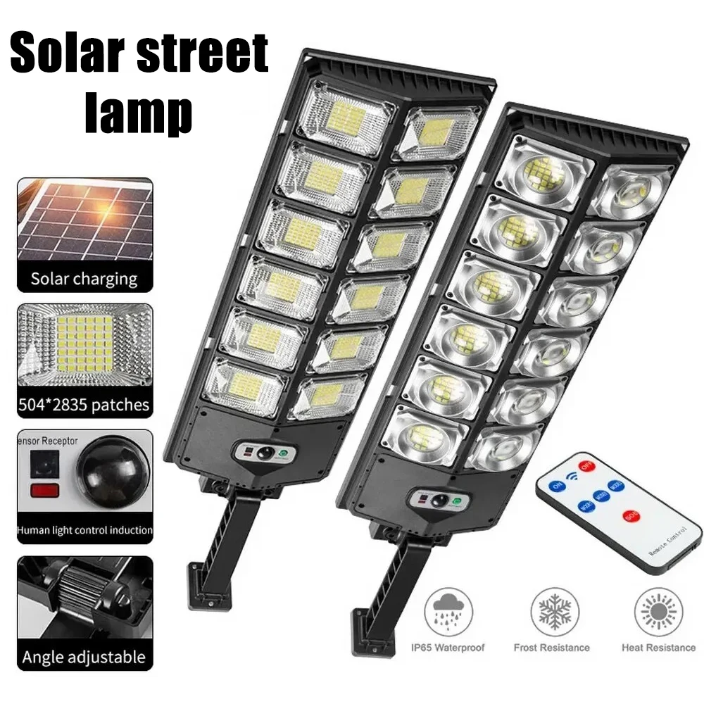 

Solar Integrated Street Lamp Outdoor Household Courtyard Lamp Super Bright Waterproof Lighting Lamp Human Body Sensing Wall Lamp