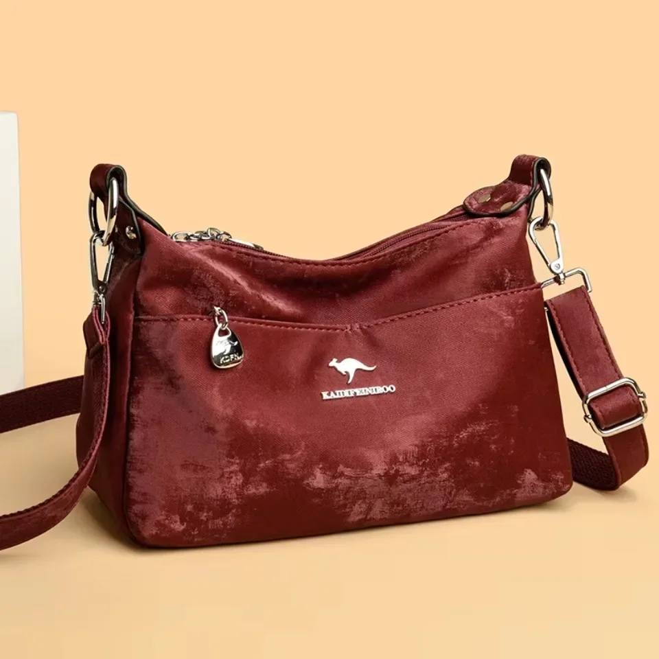 Genuine Luxury Women Casual Purses Bags DesignerSoft Leather Shoulder HIgh Quality Crossbody Bags for Women Shoulder Sac 2024
