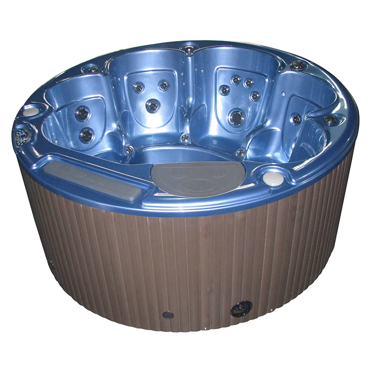 Hot sale Luxury Acrylic round spa hot tub for outdoor massage whirlpool bathtub swimming outdoor spa