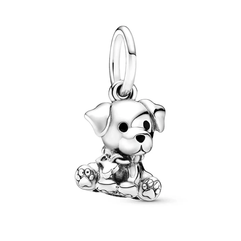 2024 New Pet Dog Dumbo Disney Charm Beads Fits Pandora Original Bracelet Women Pendant Beads Jewelry Gift Hot