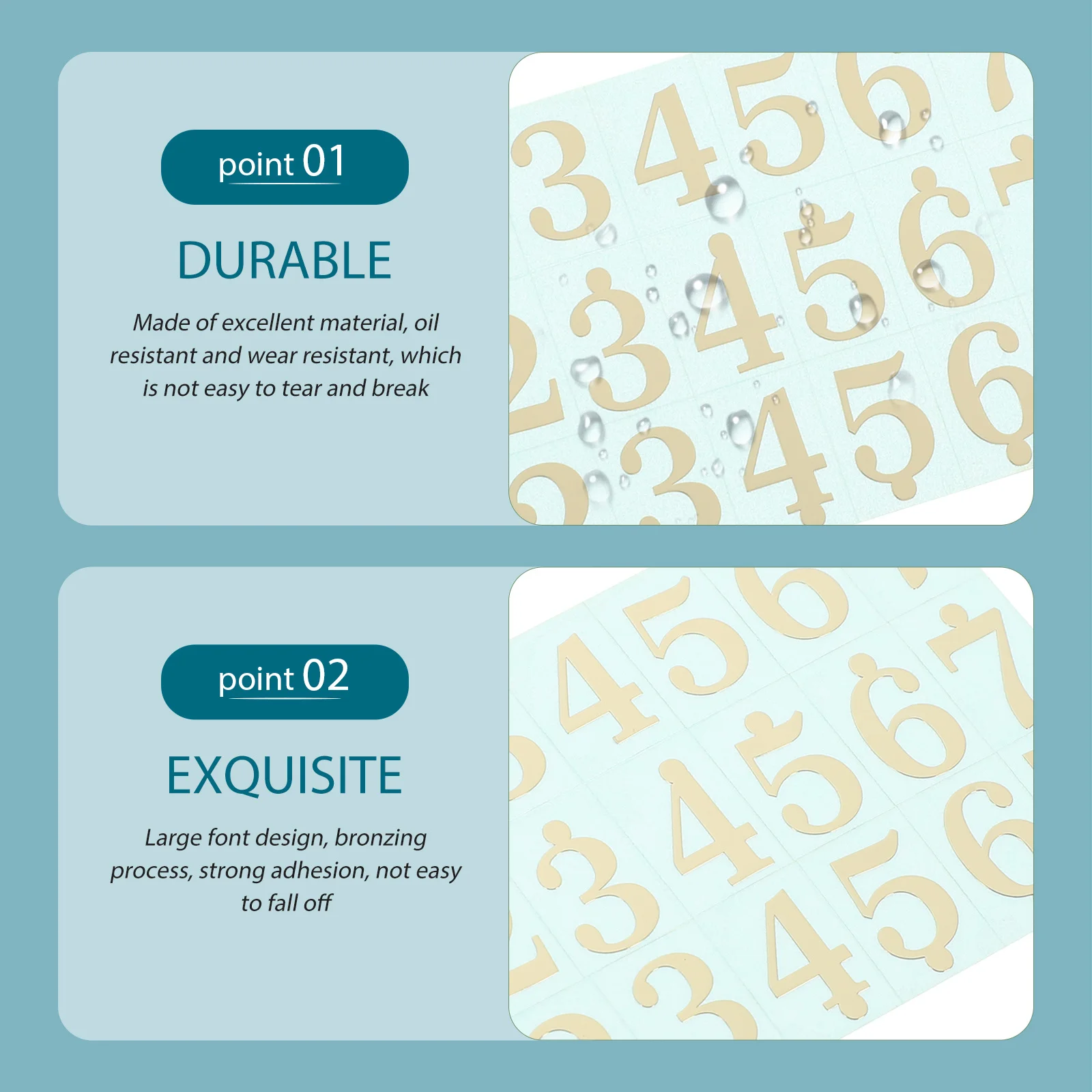 

2Pcs Large Tongue Drum Note Stickers Phonetic Labels Bronzing Process Beginner Practice Notes Paster Percussion Instrument