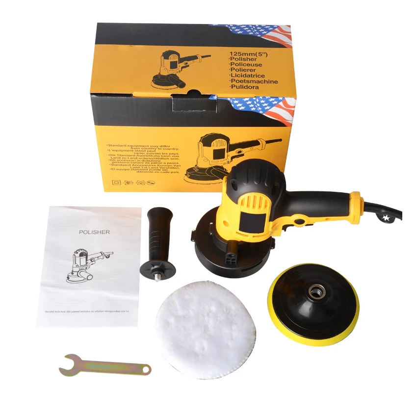 

Auto Polisher 110V 220V Electric Car Polisher Machine Auto Polishing Adjustable Speed Sanding Waxing Tools Car Accessories