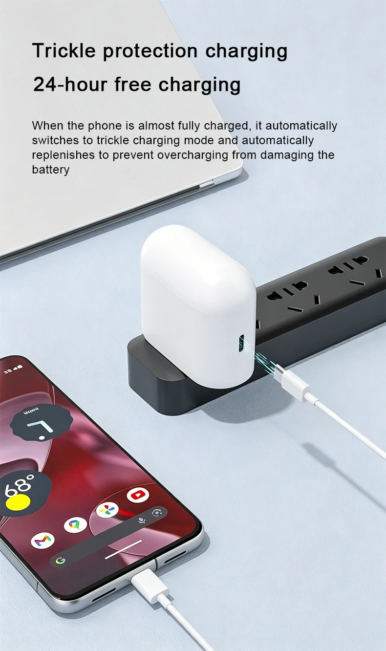 For Google Original 45W Charger USB Type C Fast Charger For Google Pixel 10A 9A 9 8 7 6 10 11 Pro XL Fold PD Charging Data Cable