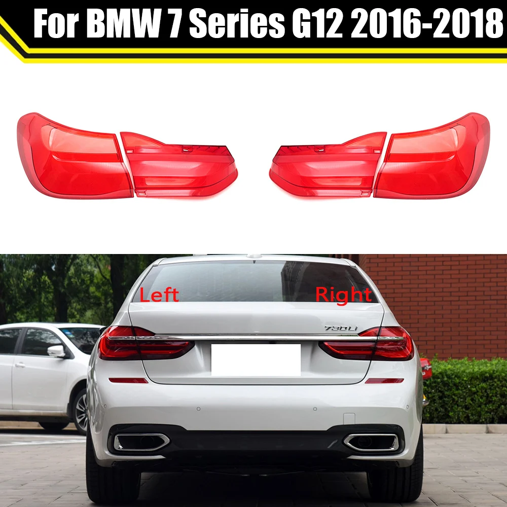 

For BMW 7 Series G12 2016 2017 2018 Rear Taillight Shell Brake Lights Shell Replace Auto Rear Lamp Shell Cover Mask Lampshade